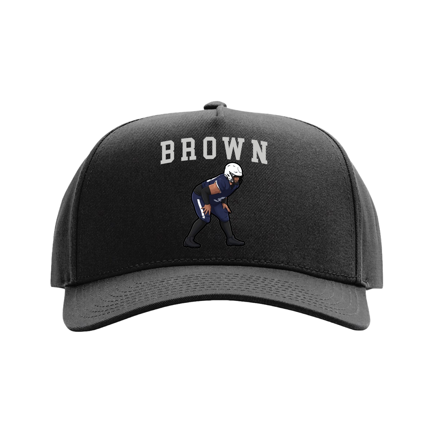 Full Fabric Five-Panel Champ Cap