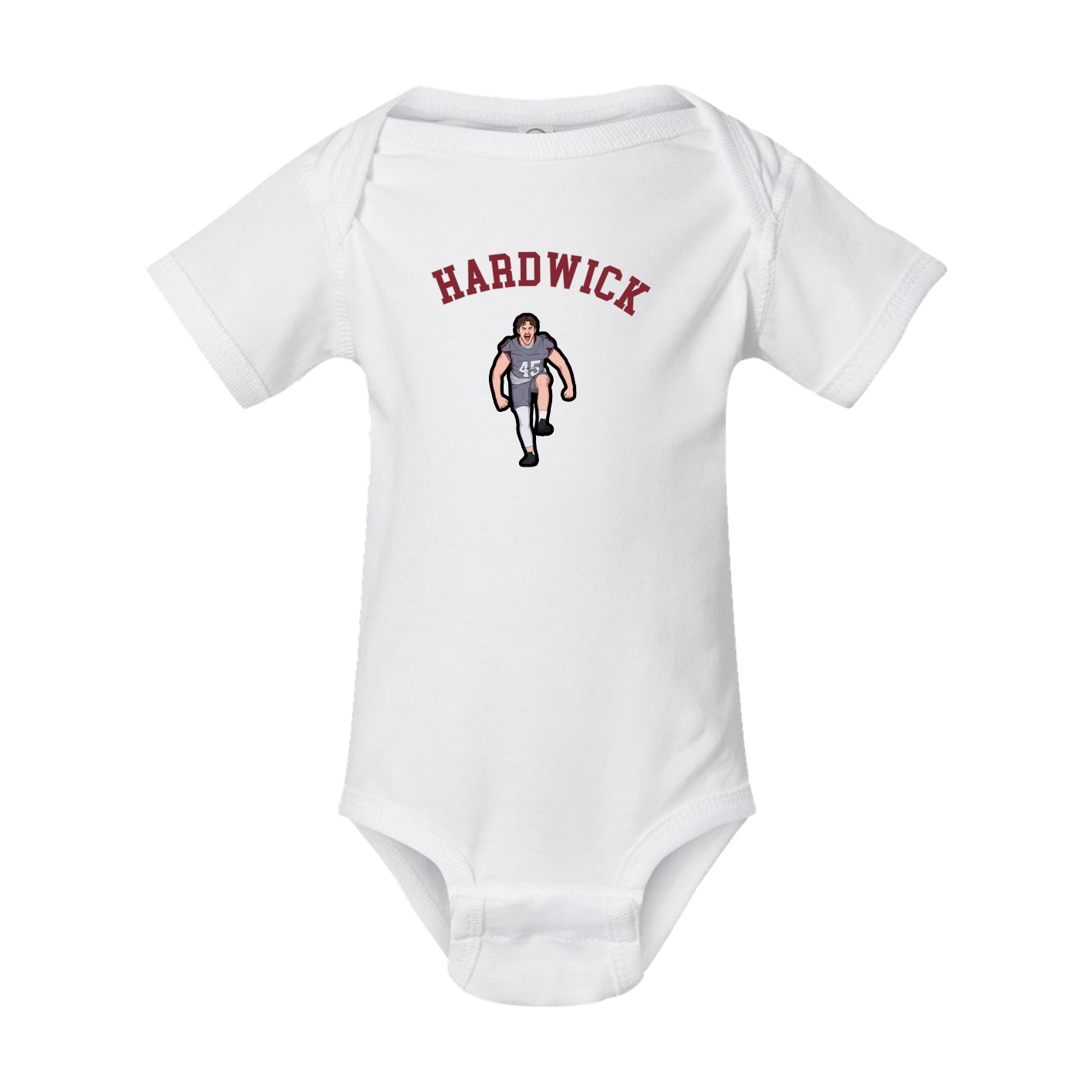 Baby Onesie — Shirsey Arch in White