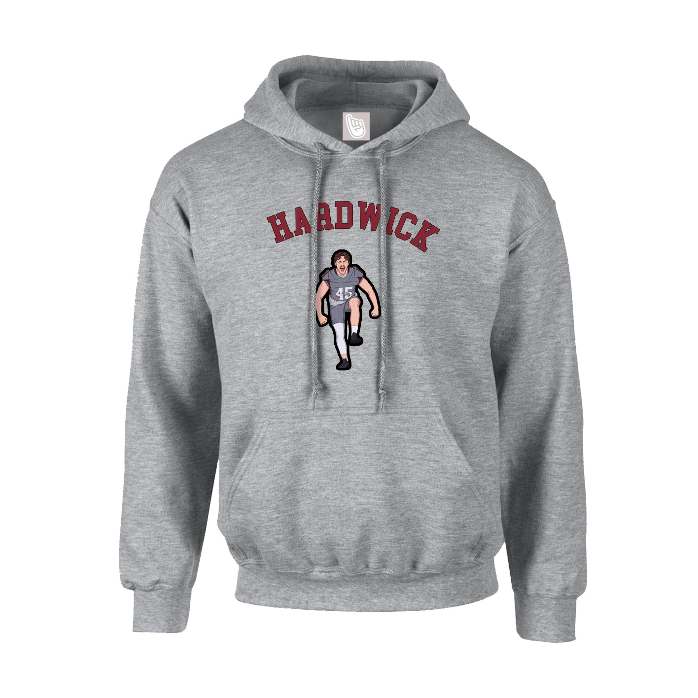 Hoodie — Shirsey Arch in Grey