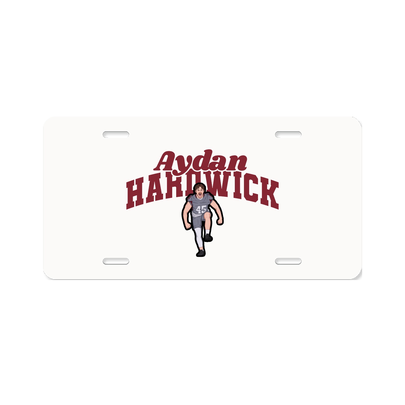 License Plate — Signature Arch in Classic