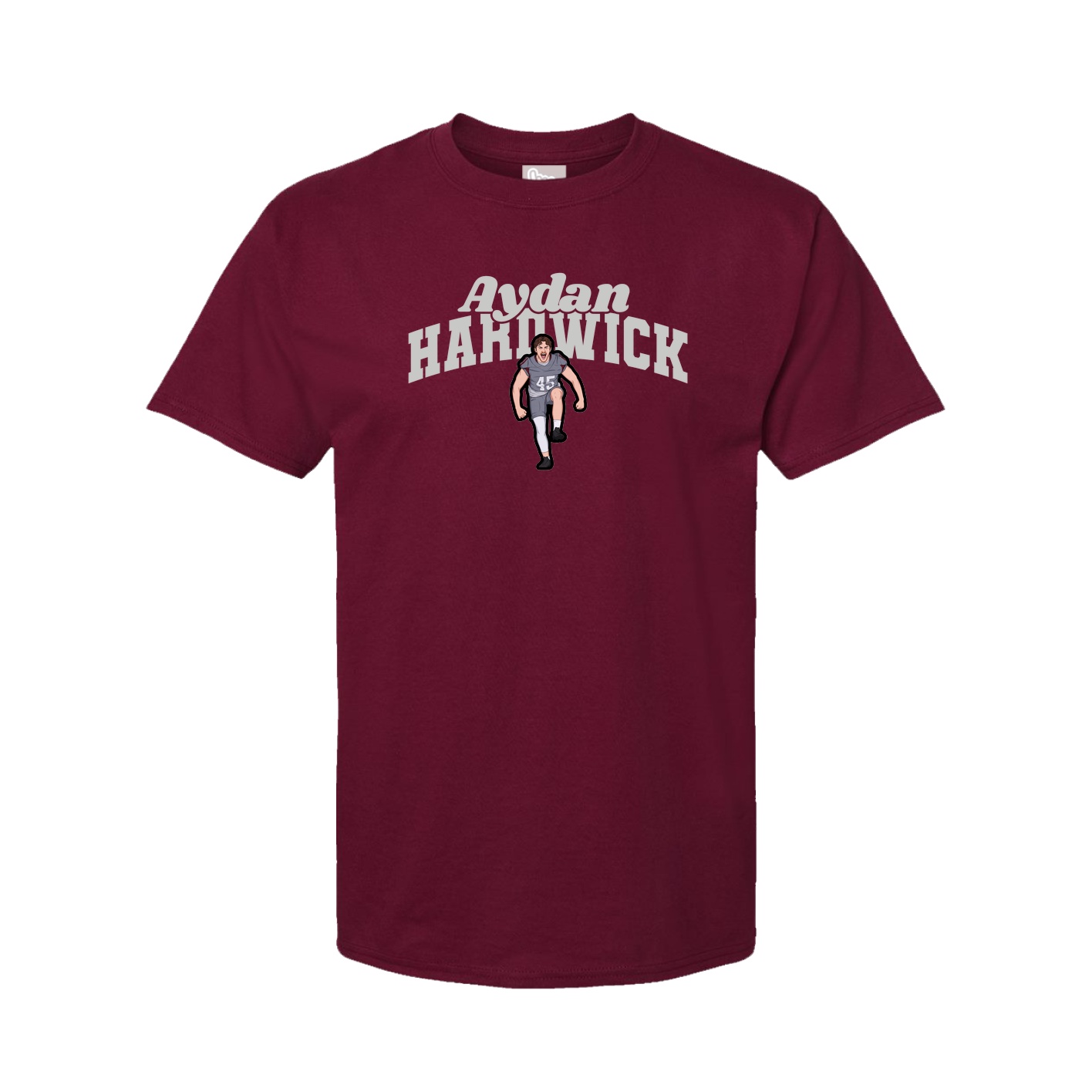 Youth Tee — Signature Arch in Cardinal