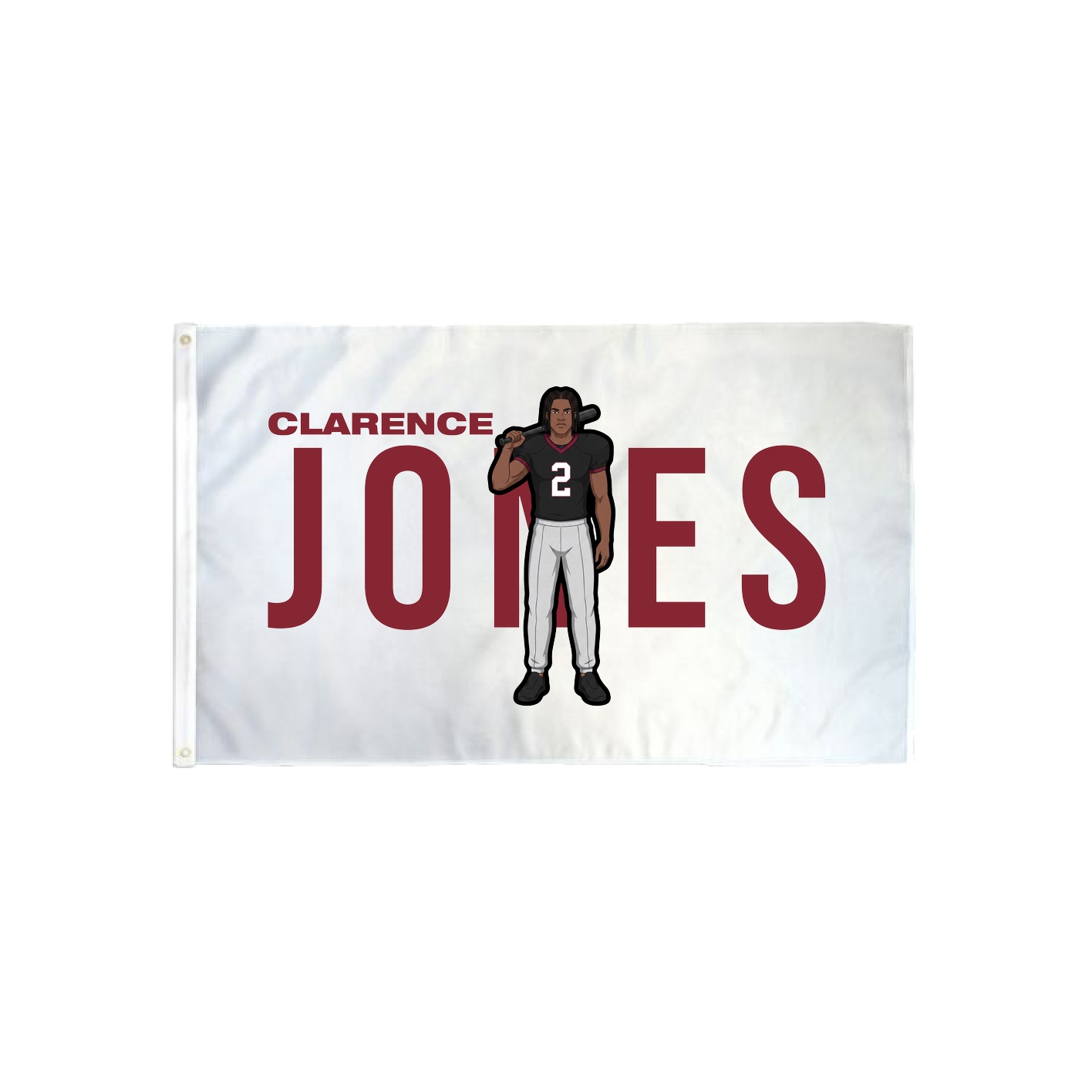 3x5 Flag — Player Name in Classic