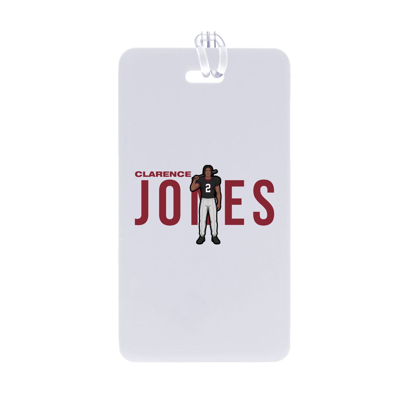 Bag Tag — Player Name in Classic
