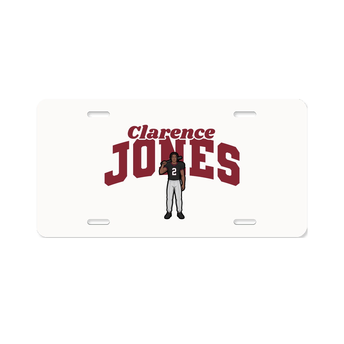 License Plate — Signature Arch in Classic