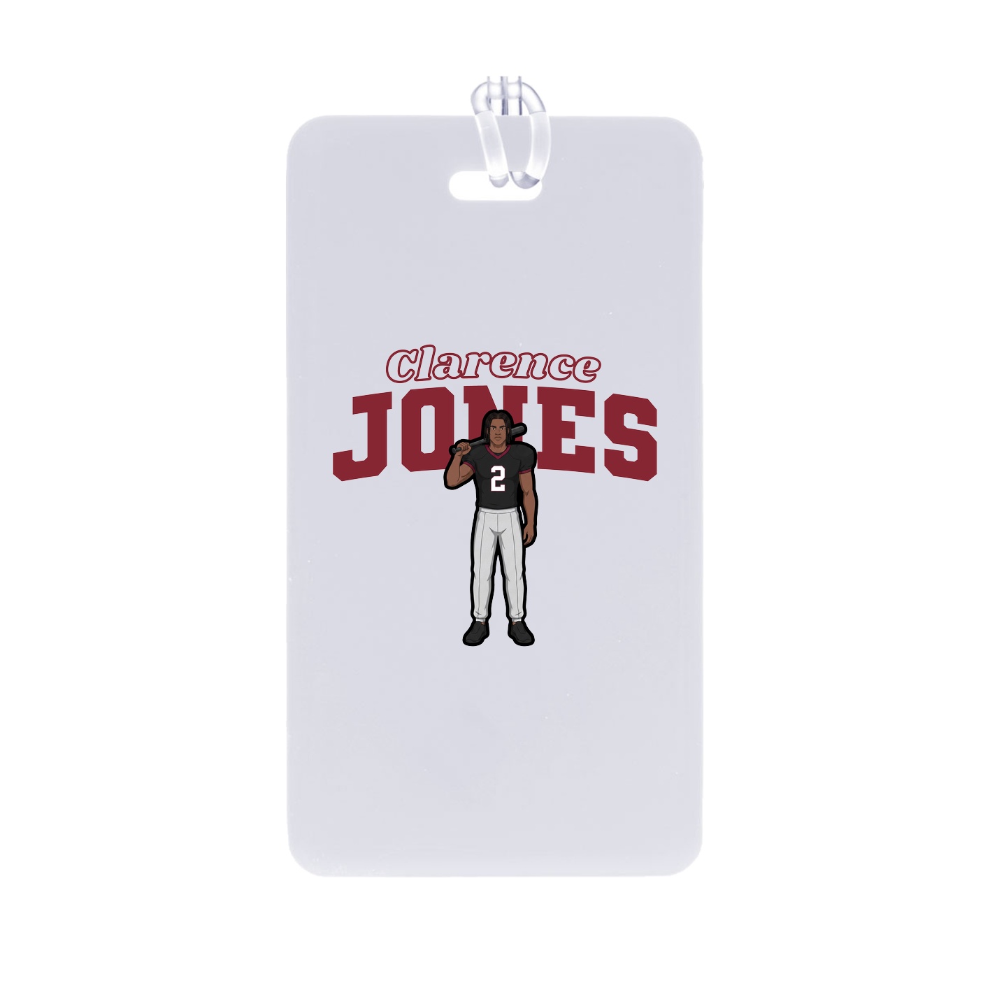 Bag Tag — Name Arch in Classic