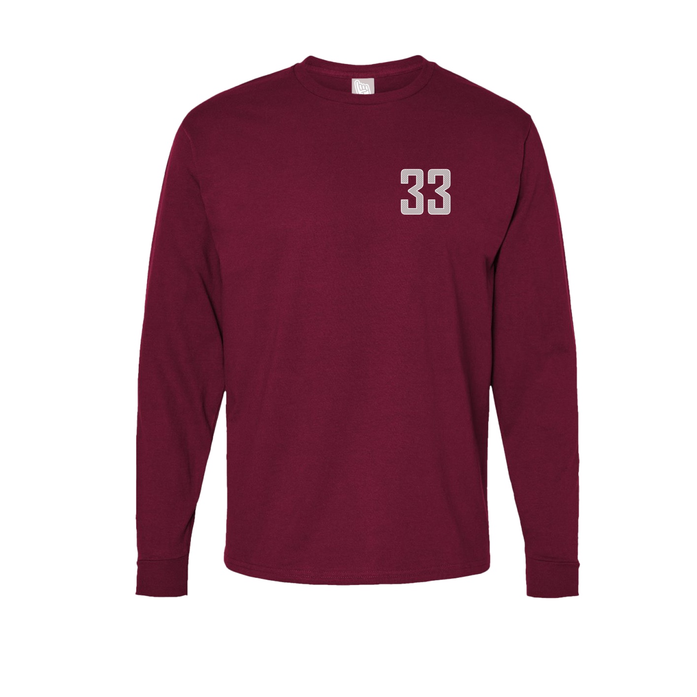 Long Sleeve Tee — Front Shirsy in Cardinal