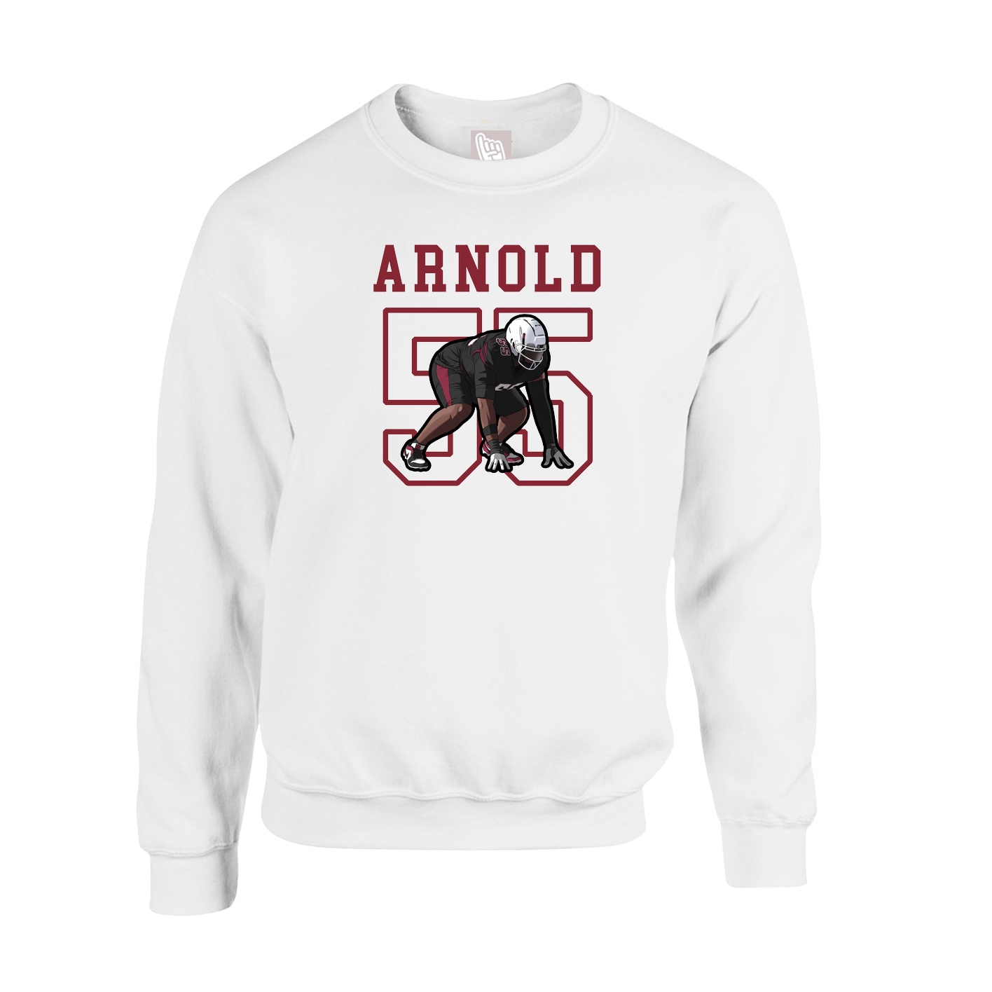 Fleece Crew — Shirsey in White