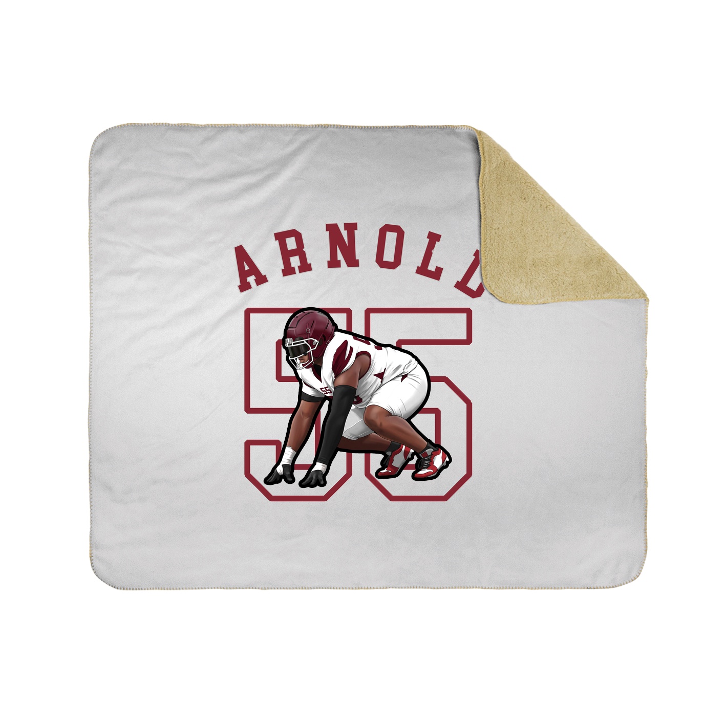 Throw Blanket — Shirsey Arch in White