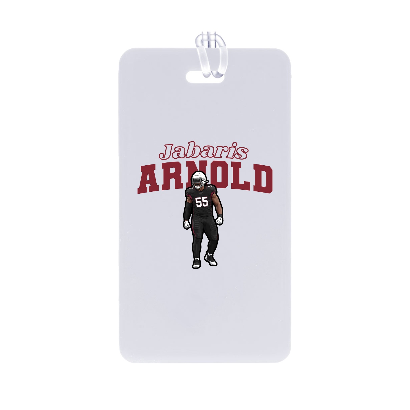 Bag Tag — Name Arch in Classic