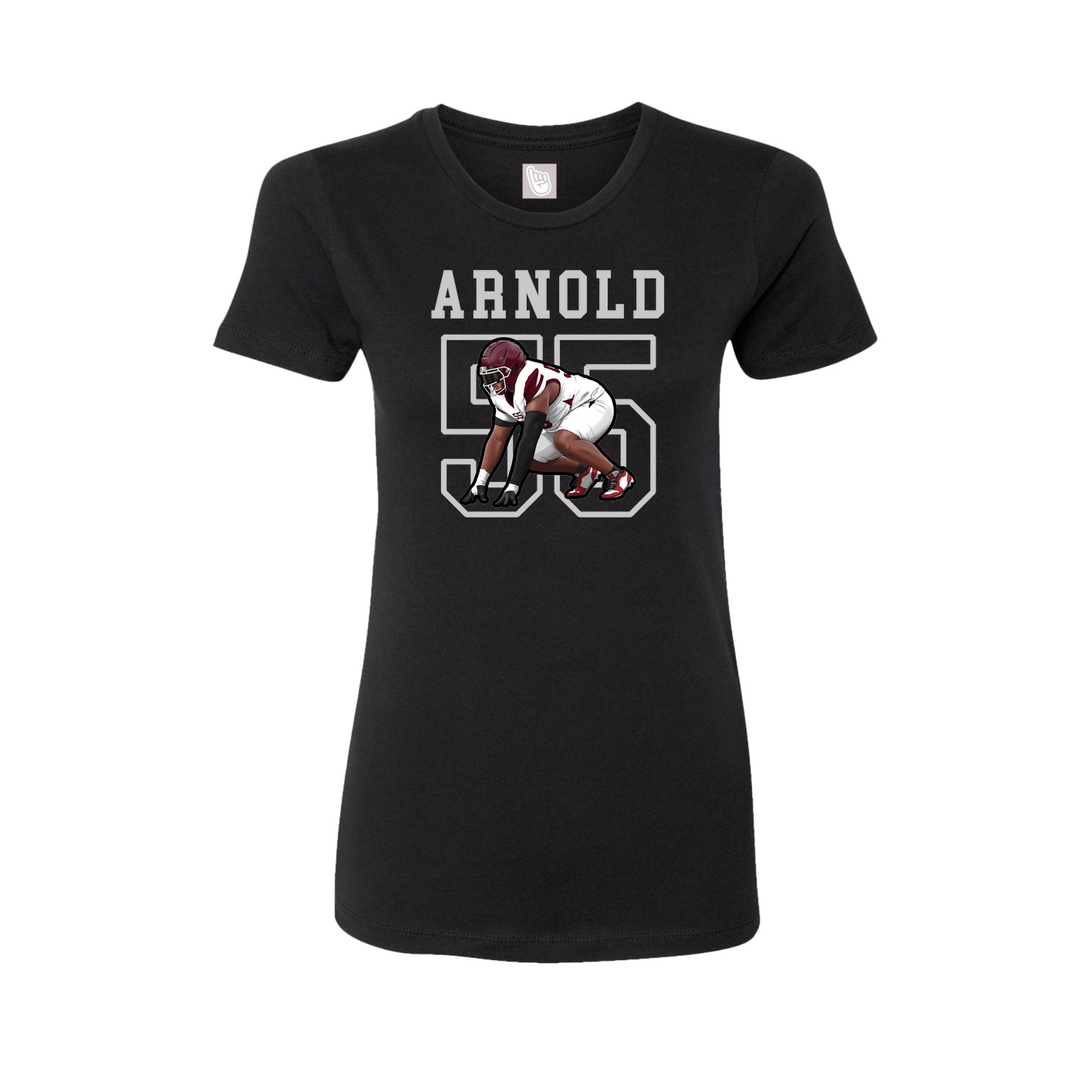 Fitted Women's Tee — Shirsey in Black