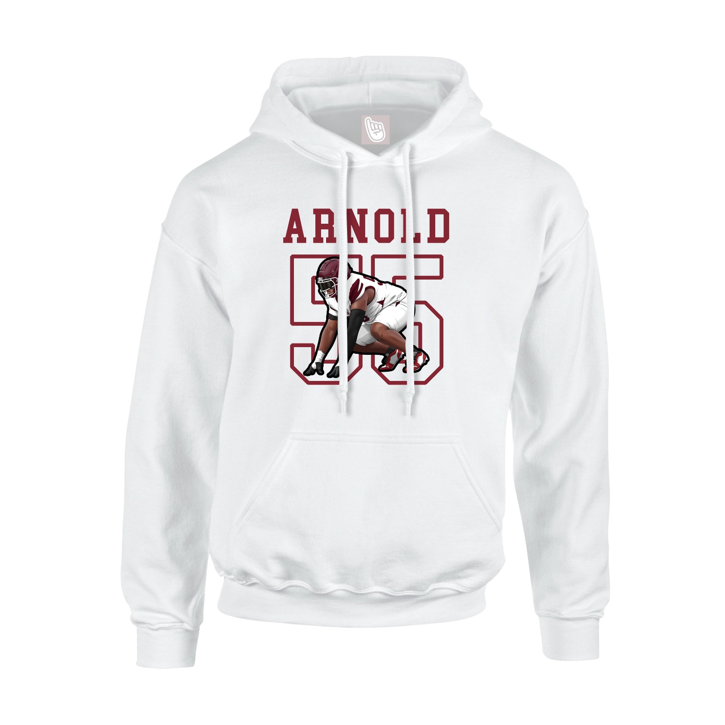 Youth Hoodie — Shirsey in White