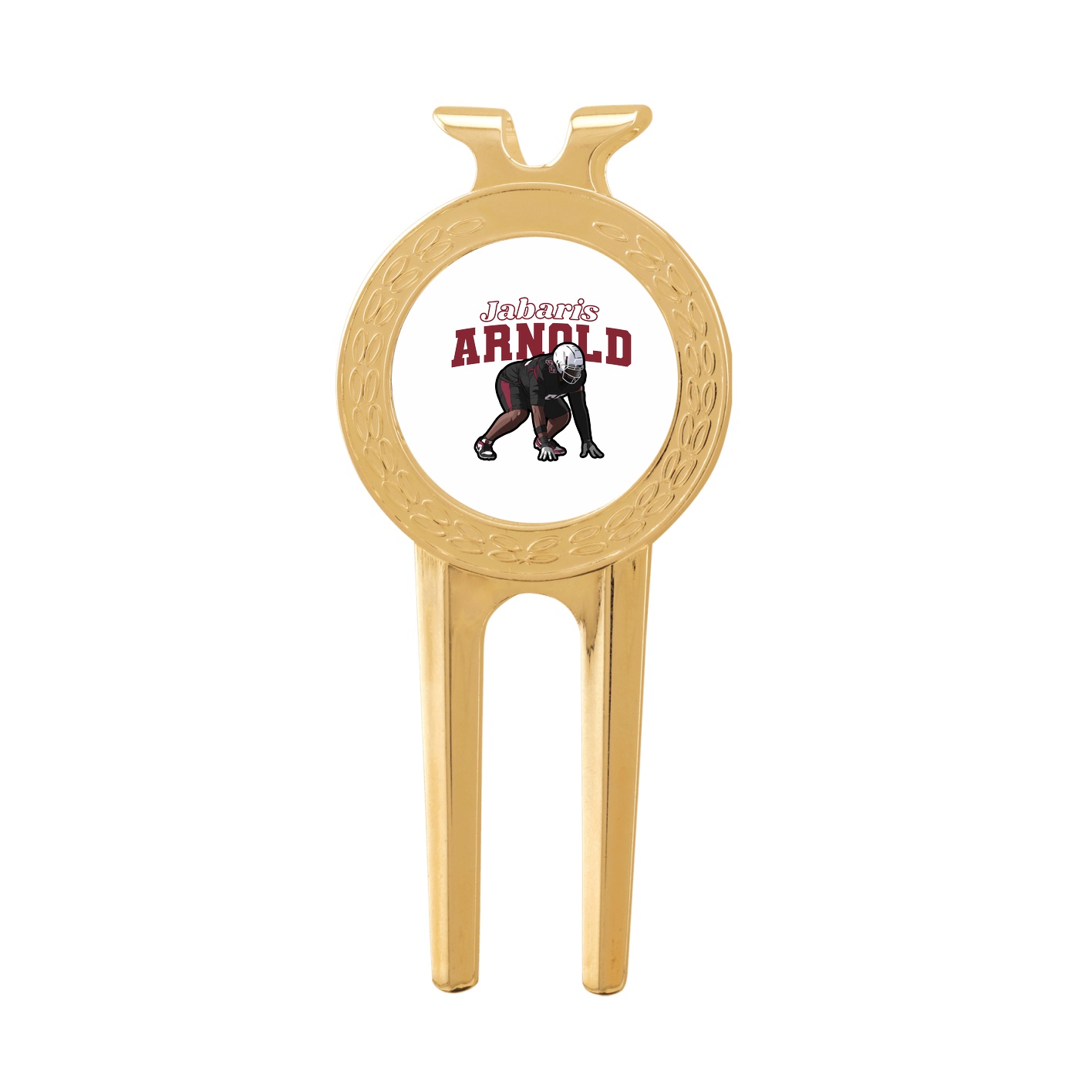 Divot Tool with Ball Marker — Name Arch in Classic