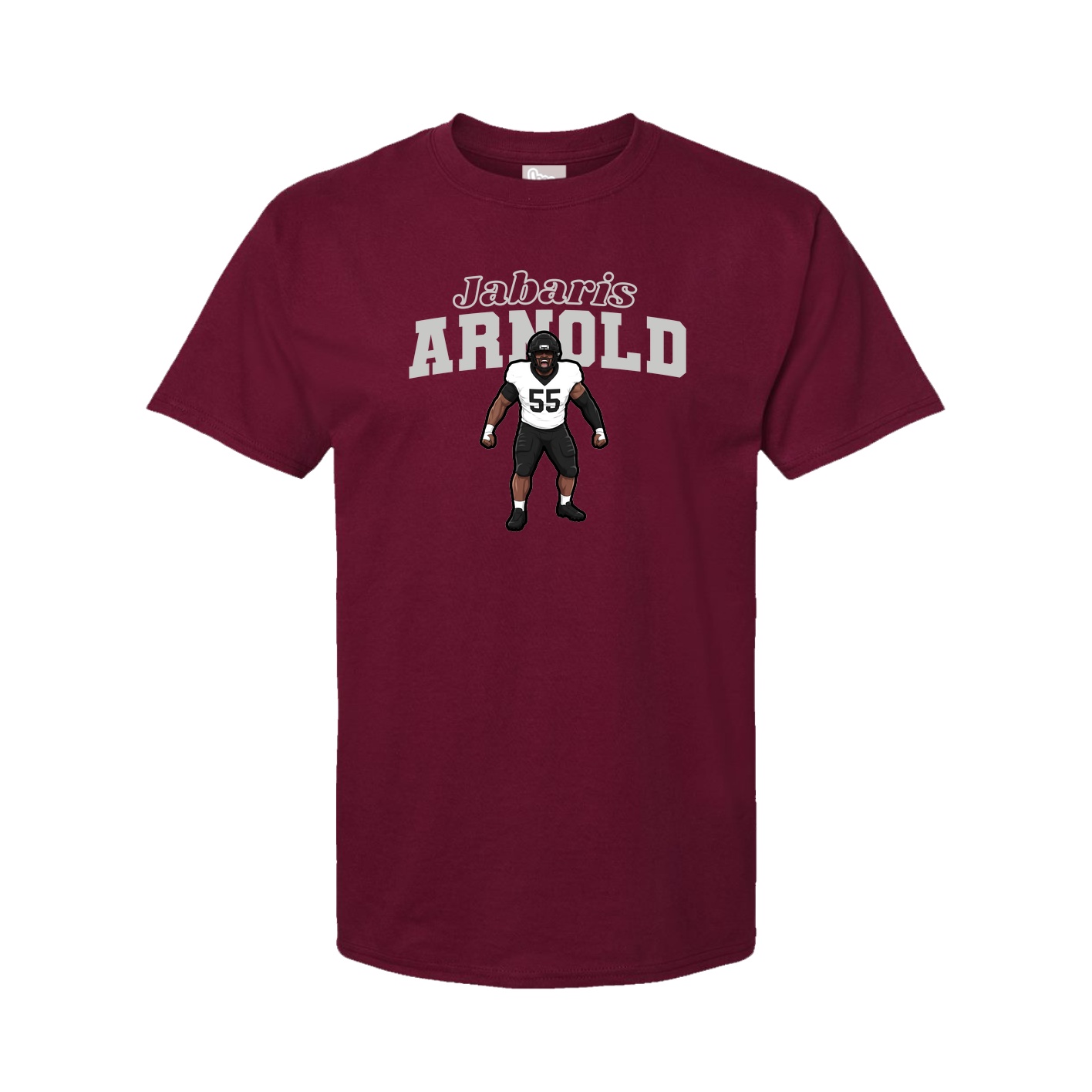 Tee — Name Arch in Cardinal