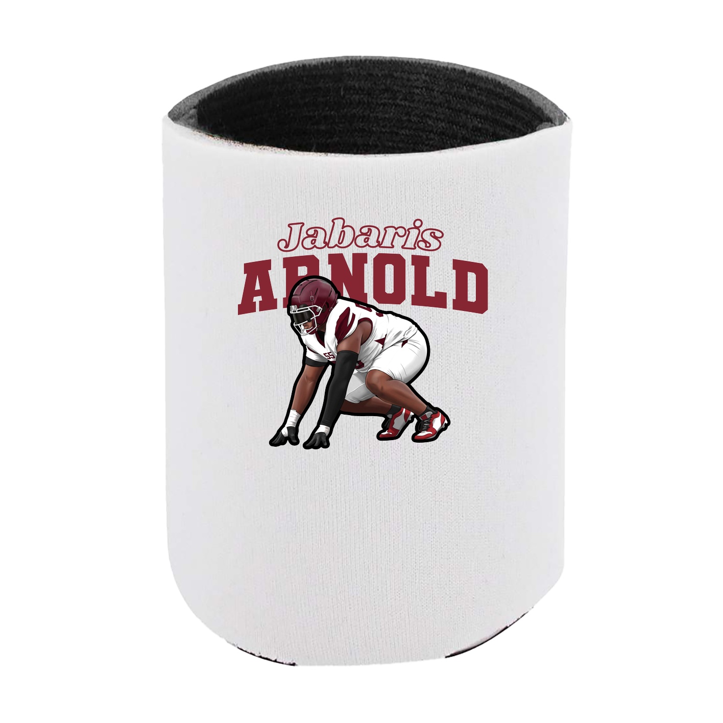 Can Holder — Name Arch in White