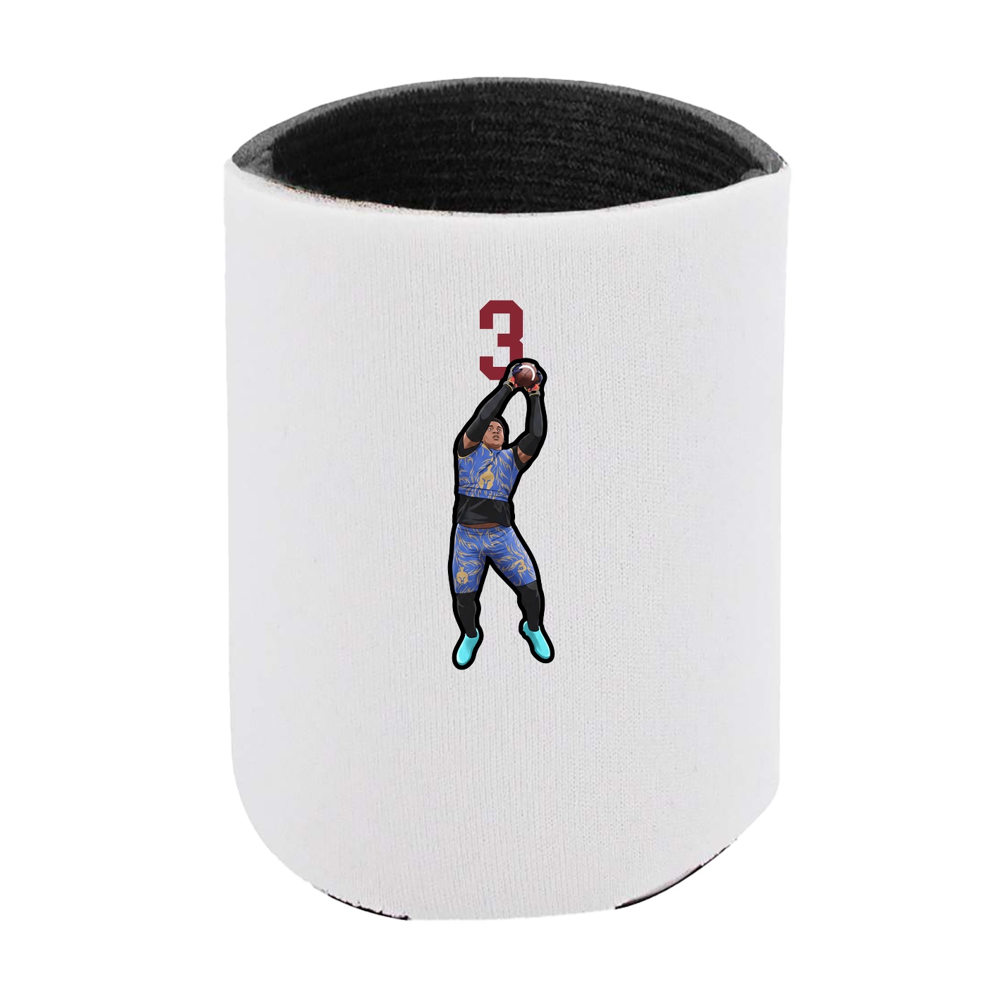 Can Holder — Number Top in White