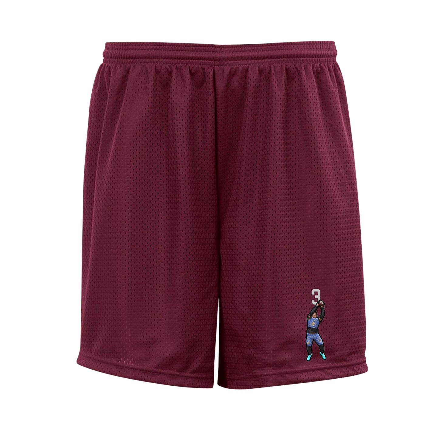 Shorts — Number Top in Cardinal