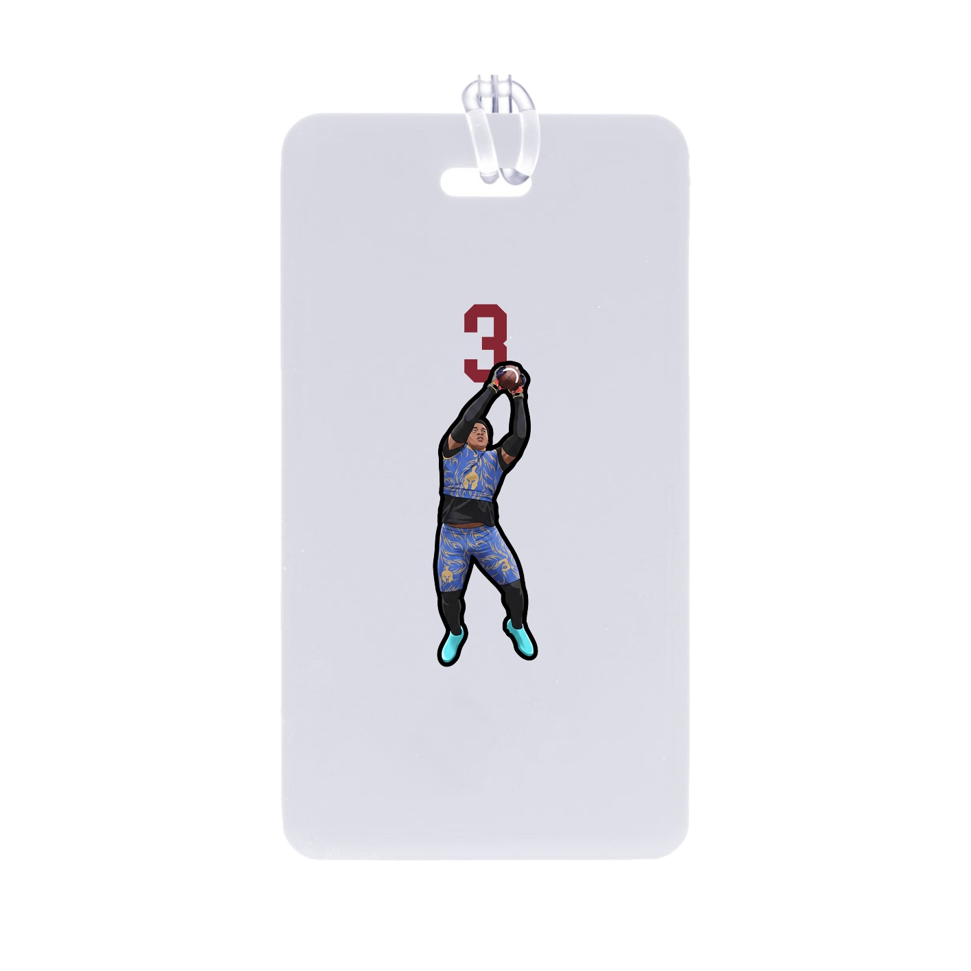 Bag Tag — Number Top in Classic