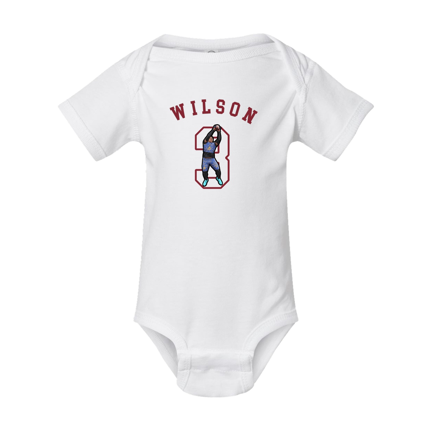 Baby Onesie — Shirsey Arch in White