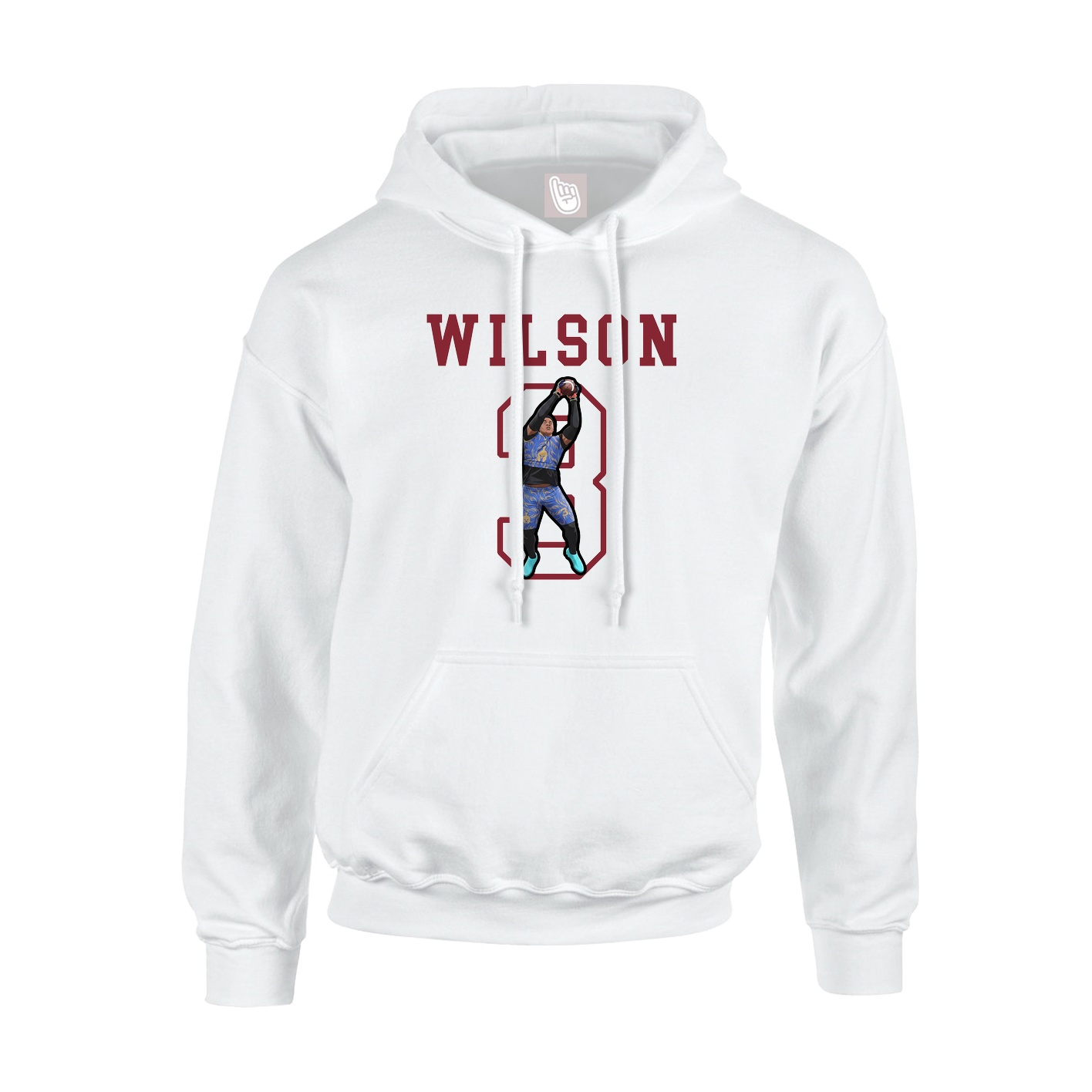 Youth Hoodie — Shirsey in White