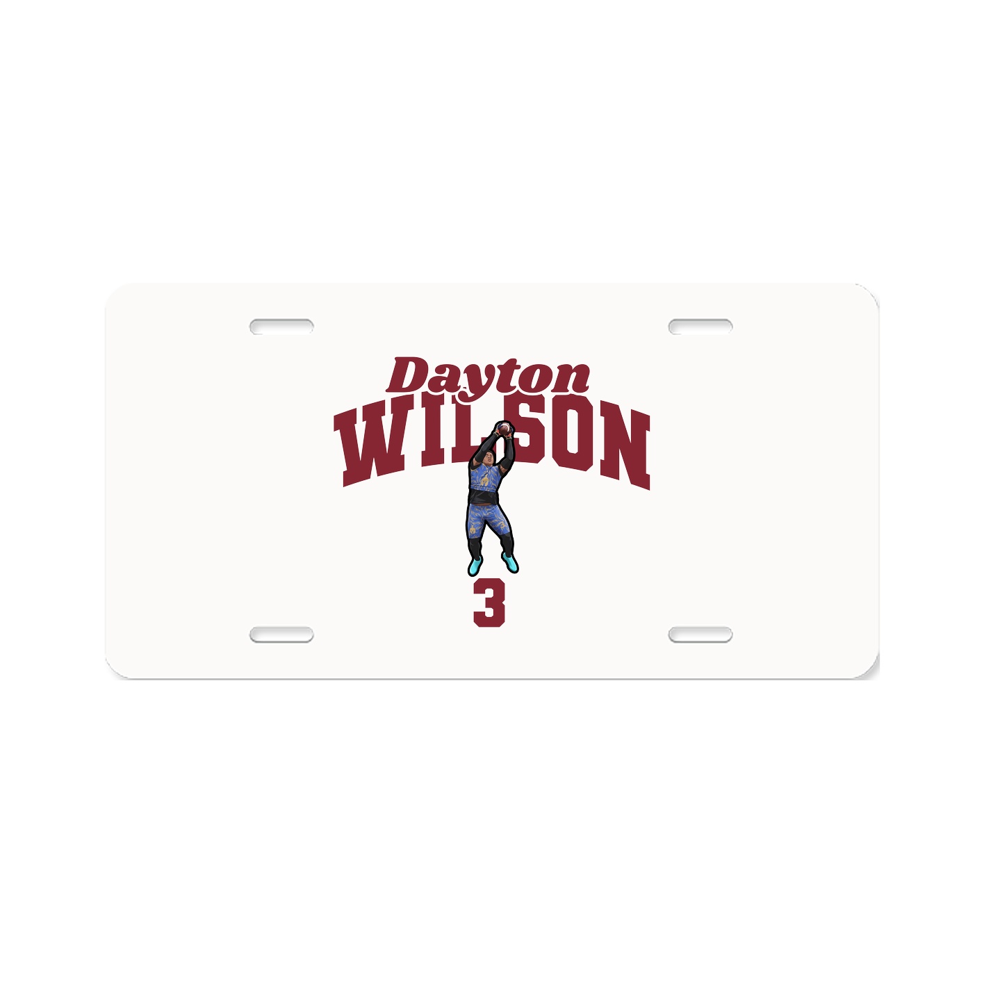 License Plate — Signature Arch in Classic