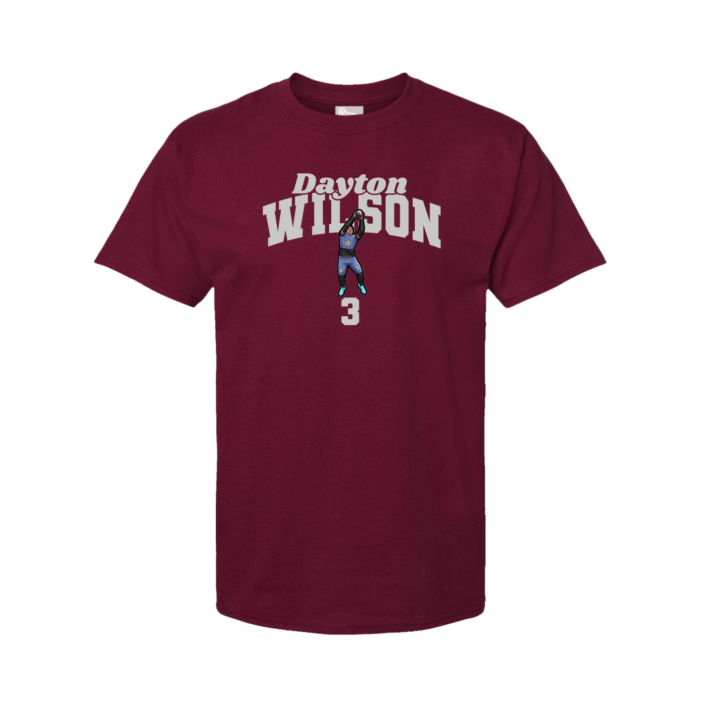 Tee — Signature Arch in Cardinal