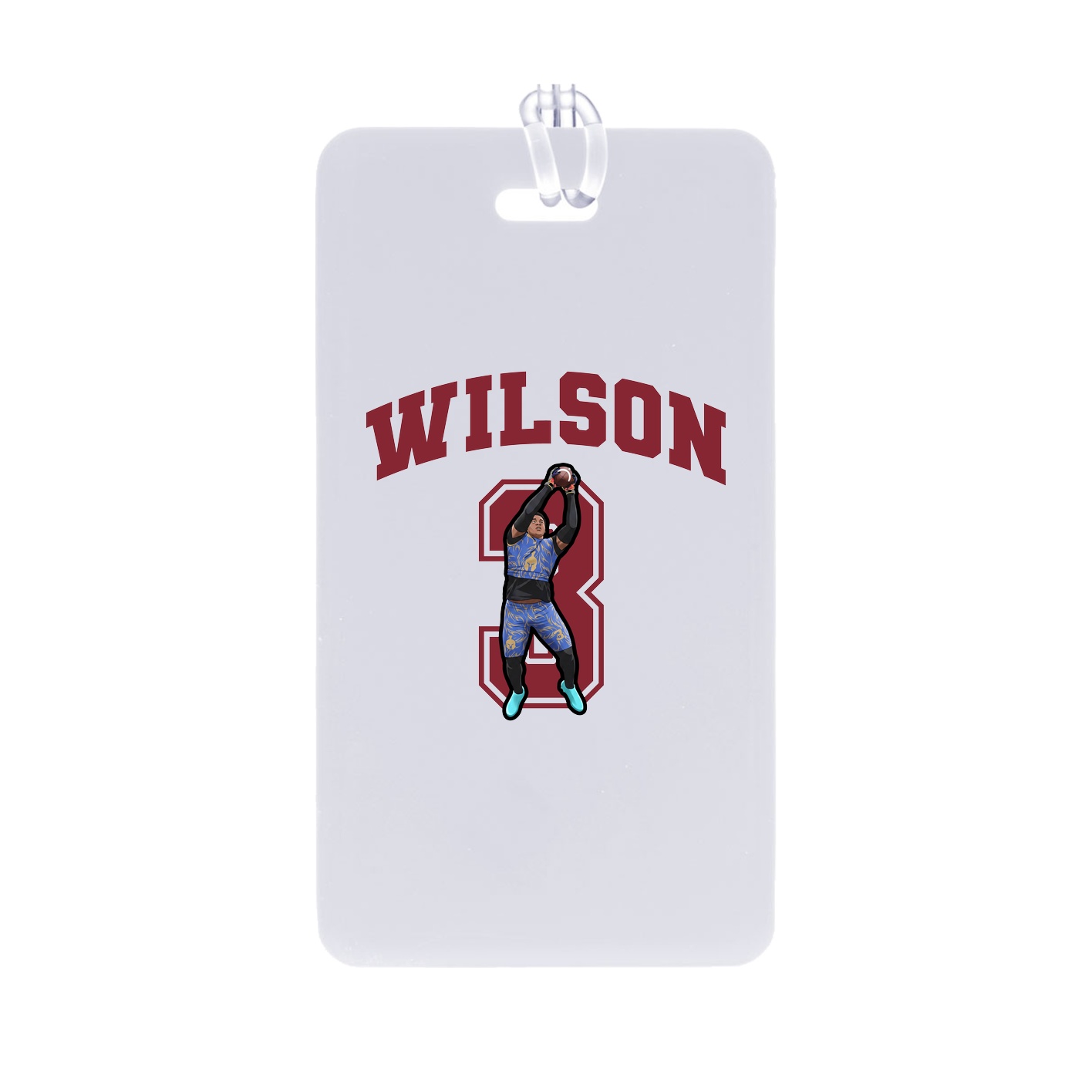 Bag Tag — Number in Classic