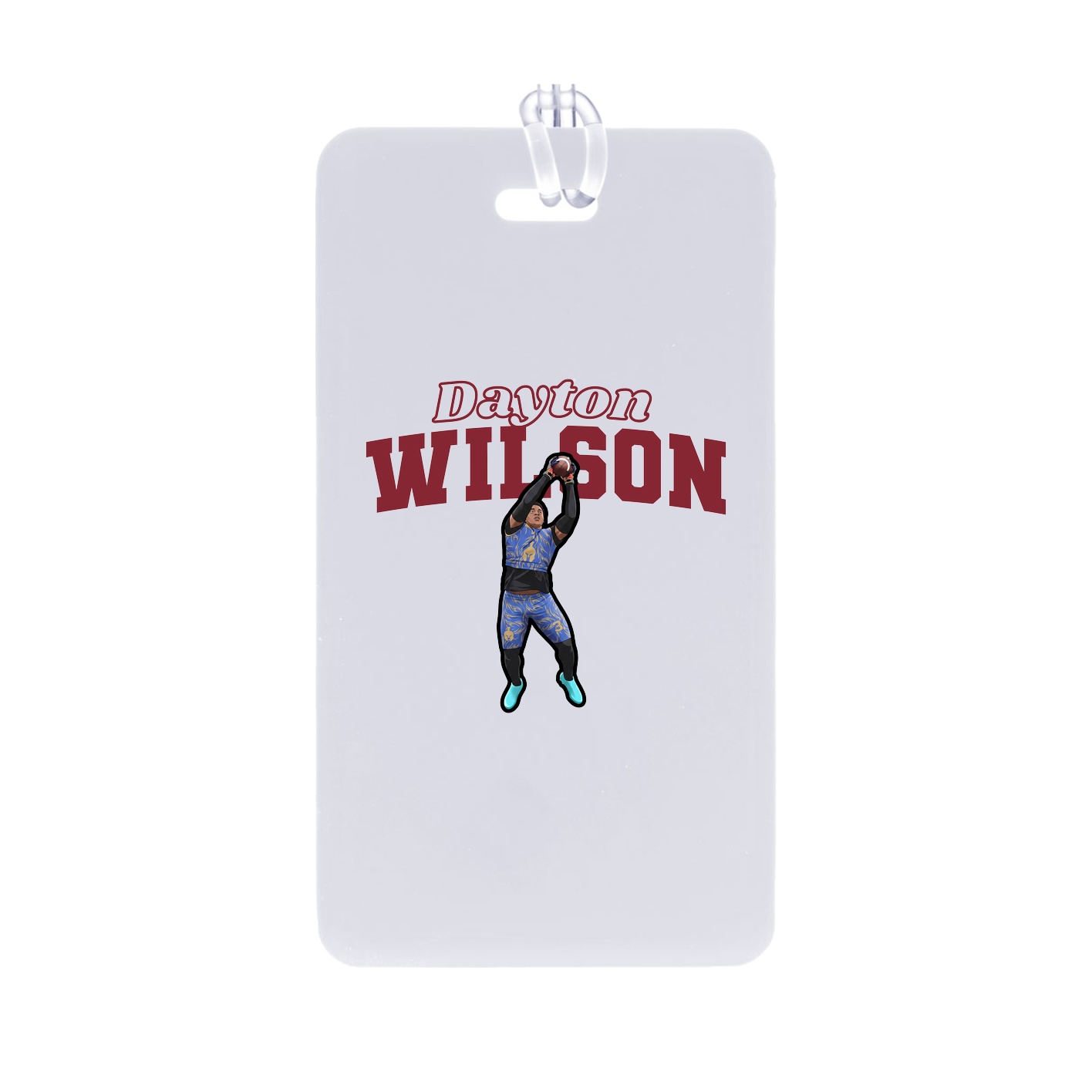 Bag Tag — Name Arch in Classic