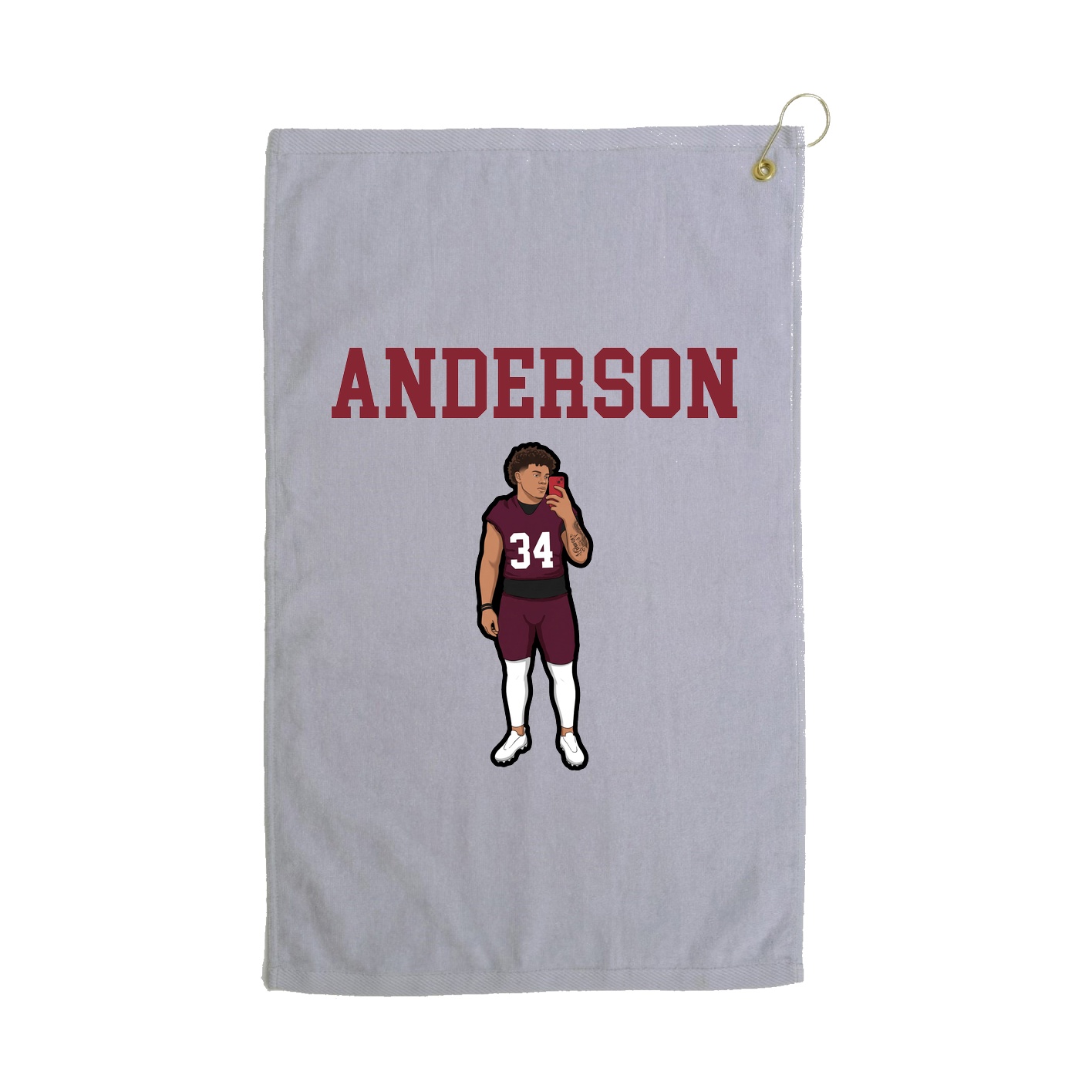 Golf Towel — Shirsey in Grey