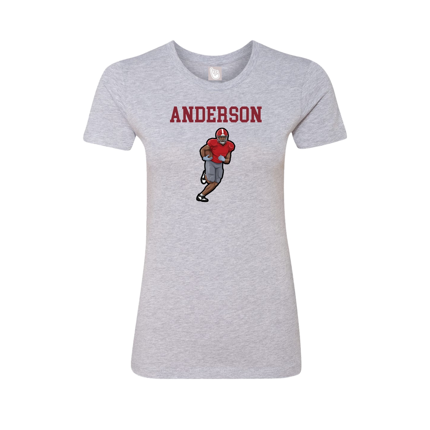 Fitted Women's Tee — Shirsey in Grey