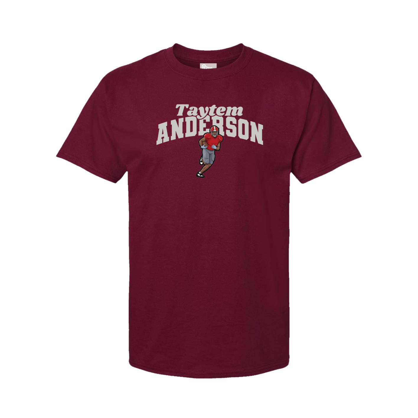 Tee — Signature Arch in Cardinal
