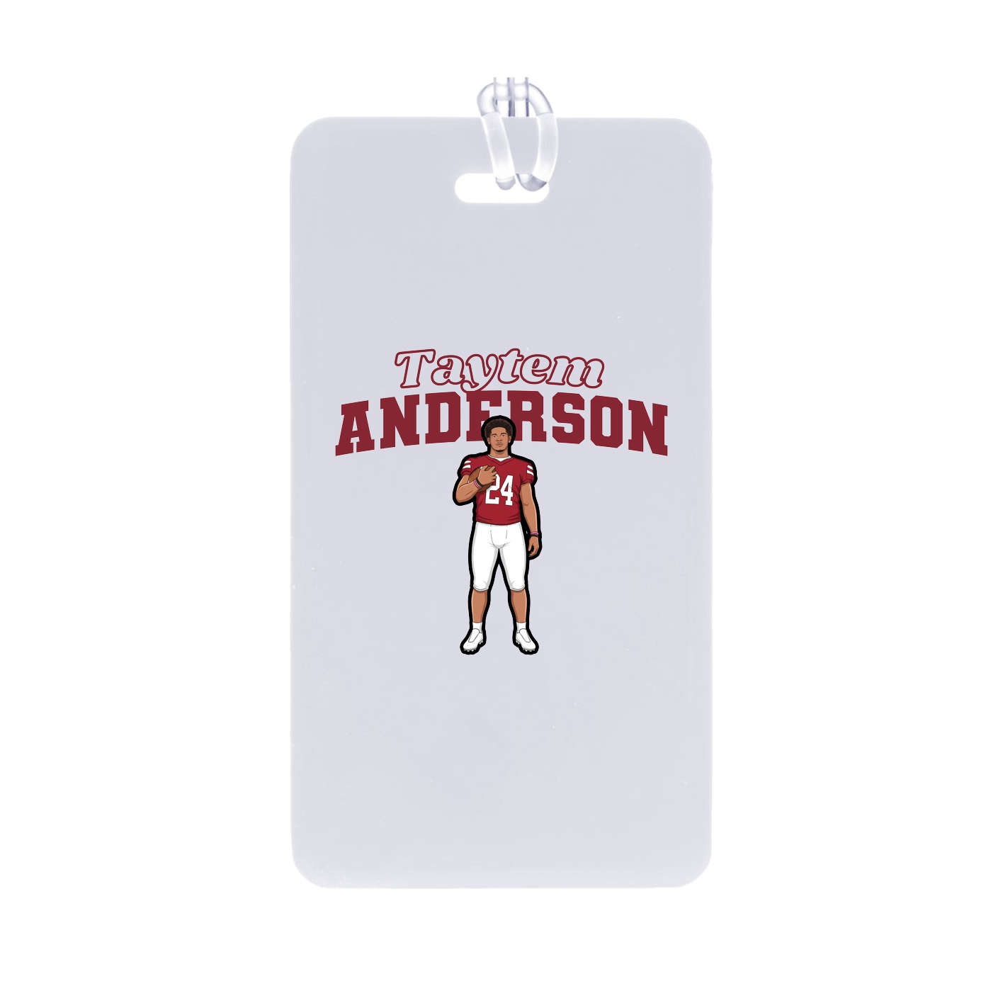 Bag Tag — Name Arch in Classic
