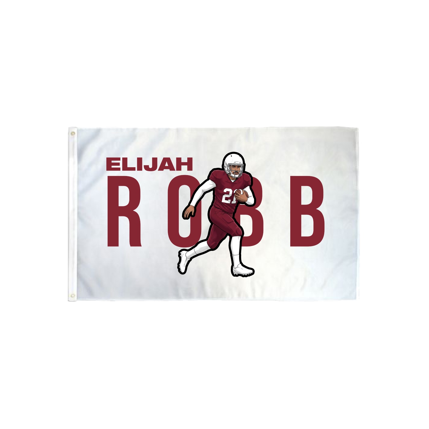 3x5 Flag — Player Name in Classic