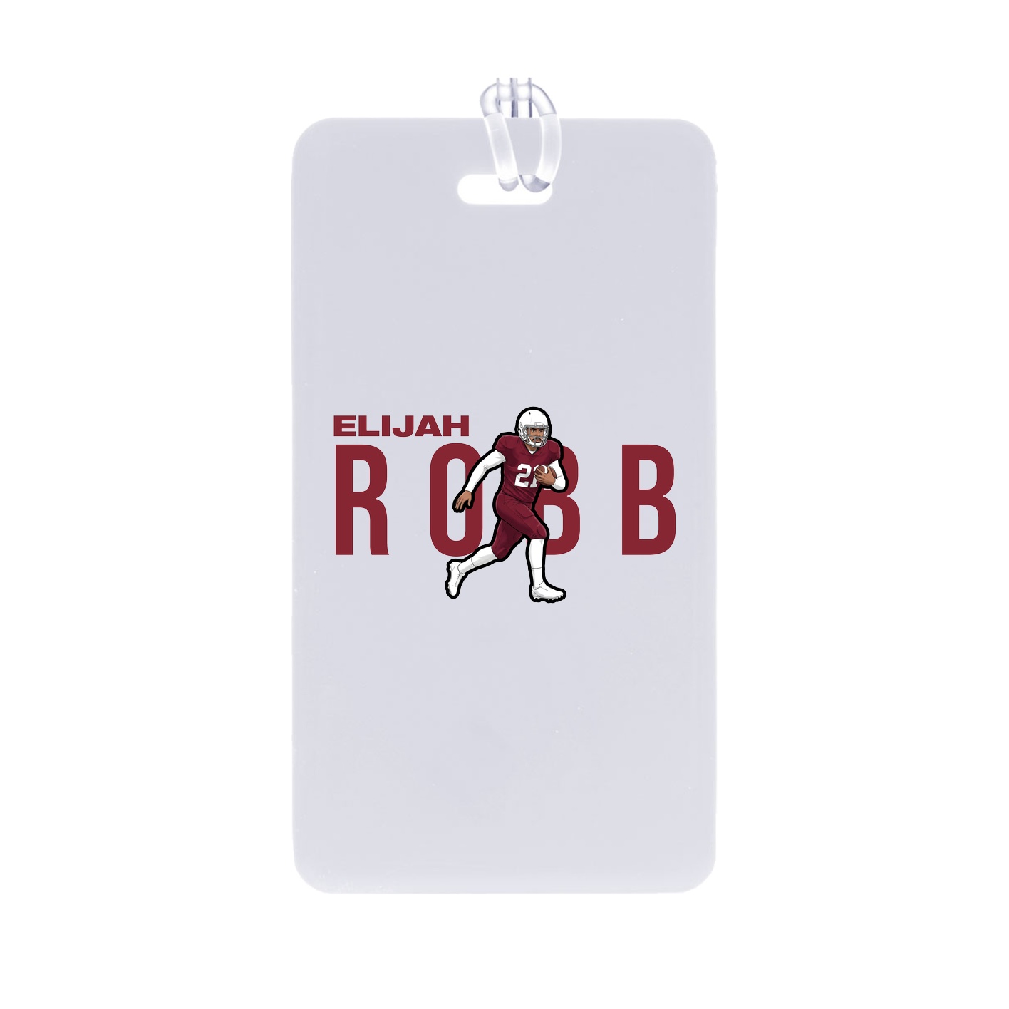 Bag Tag — Player Name in Classic