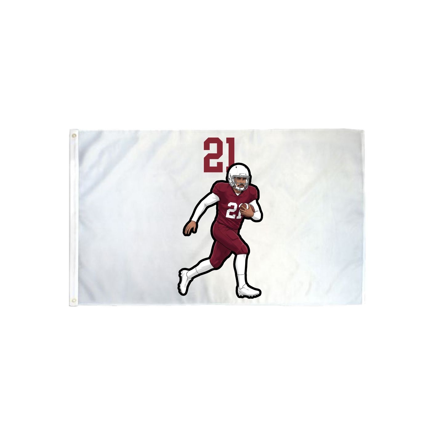 3x5 Flag — Number Top in Classic
