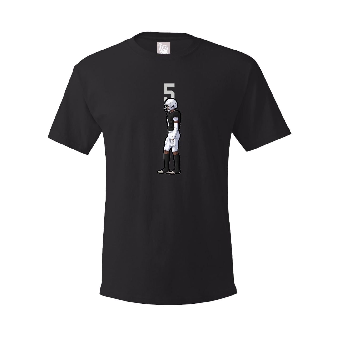 Tee — Number Top in Black