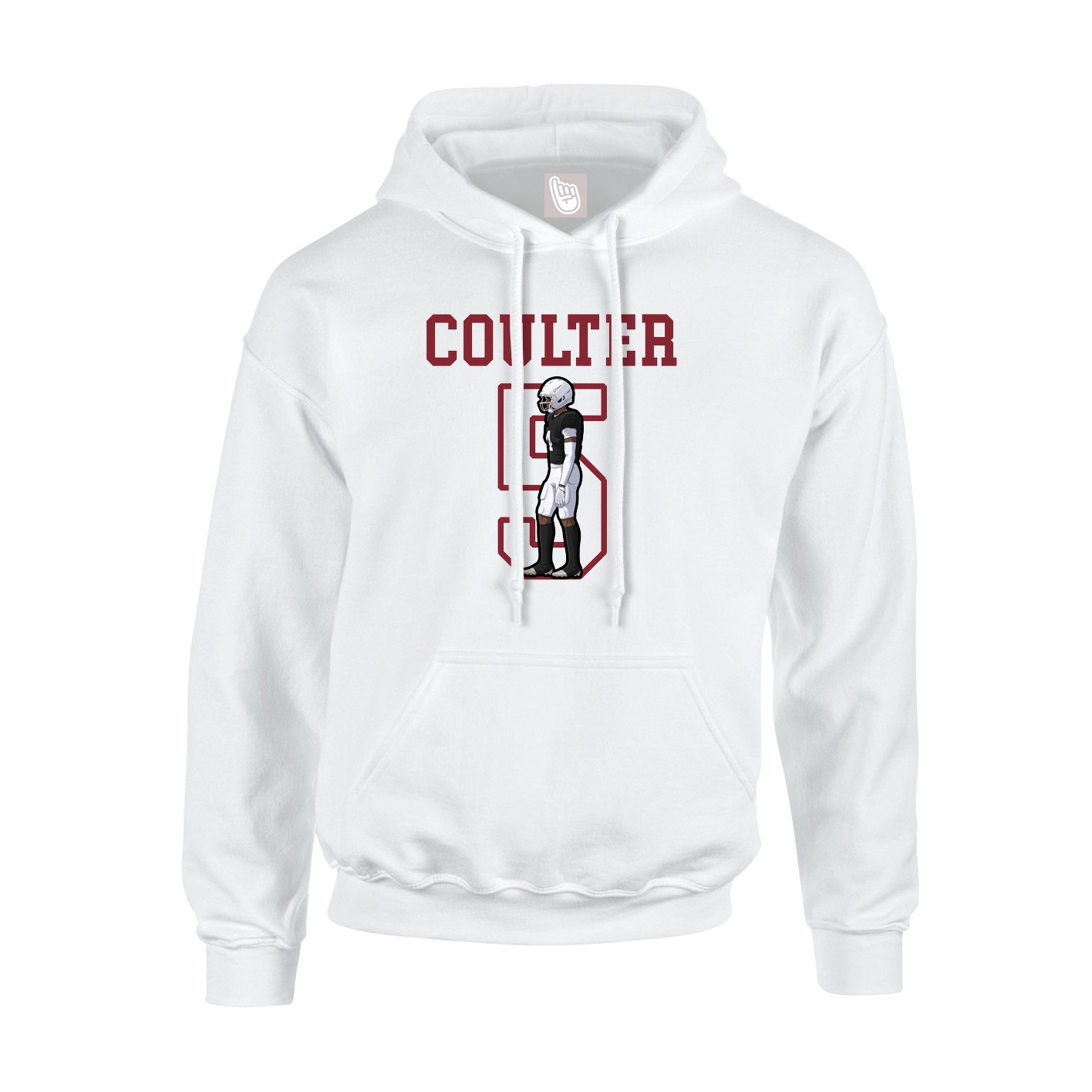 Youth Hoodie — Shirsey in White