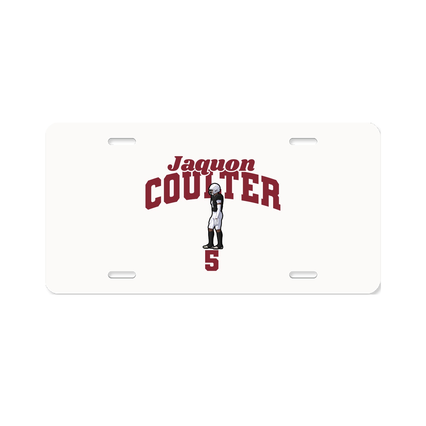 License Plate — Signature Arch in Classic