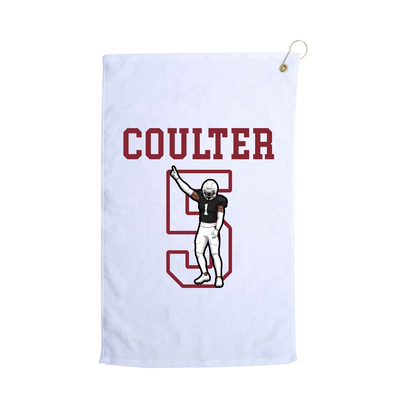 Golf Towel — Shirsey in White