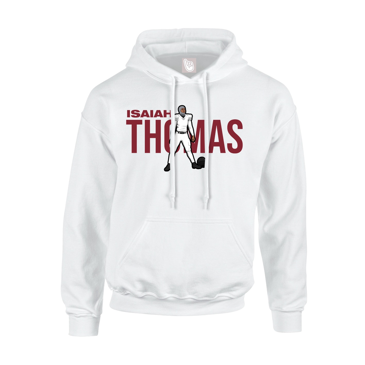 Hoodie — Player Name in White