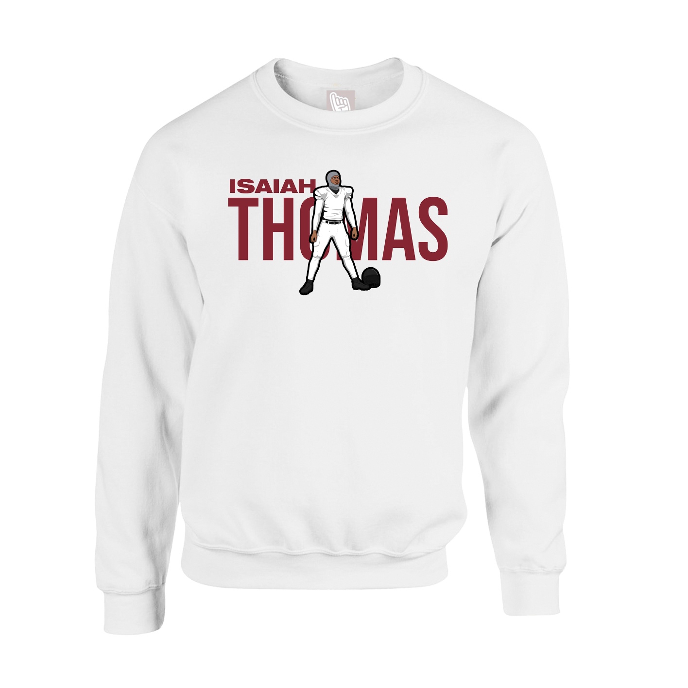 Fleece Crew — Player Name in White
