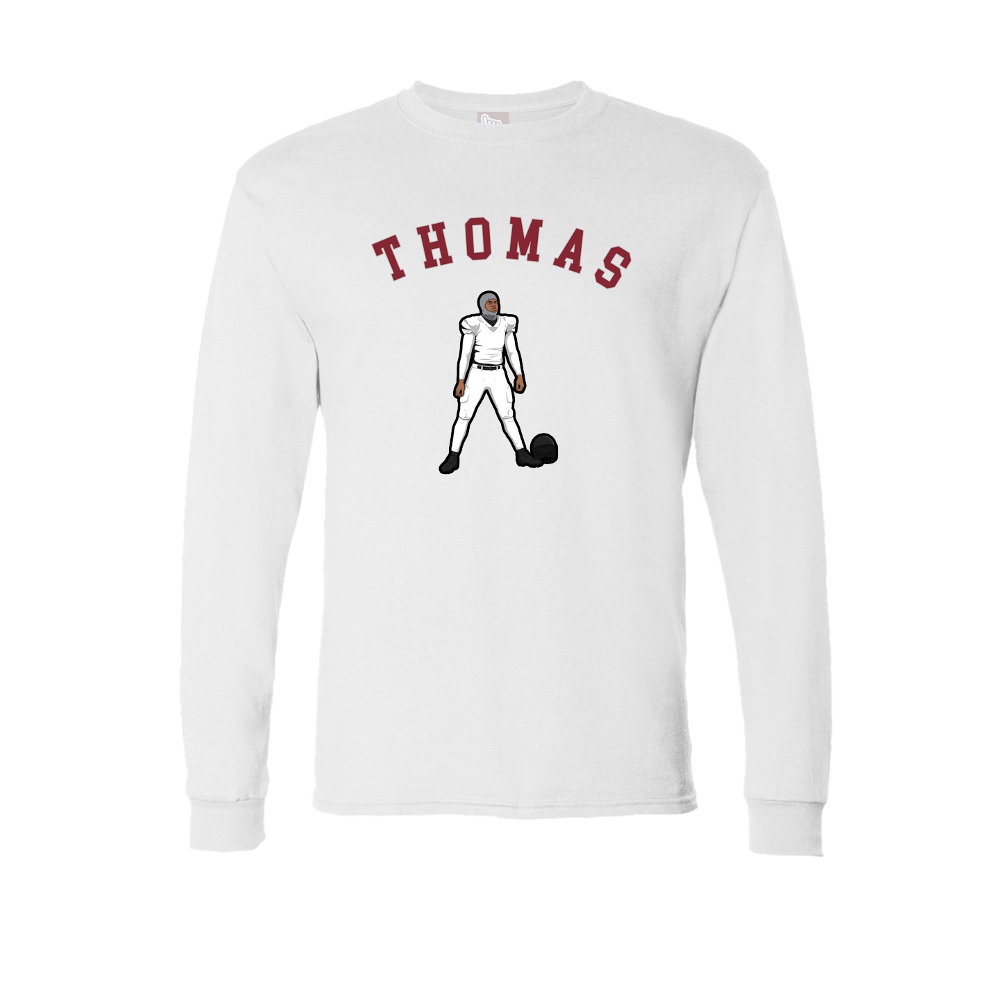 Long Sleeve Tee — Shirsey Arch in White