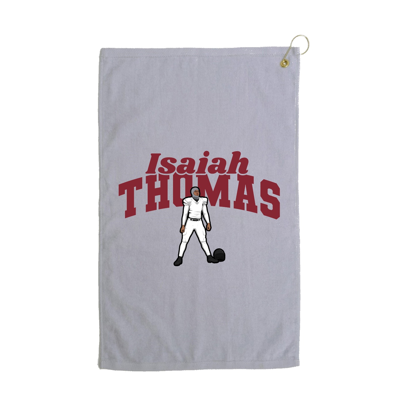 Golf Towel — Signature Arch in Grey