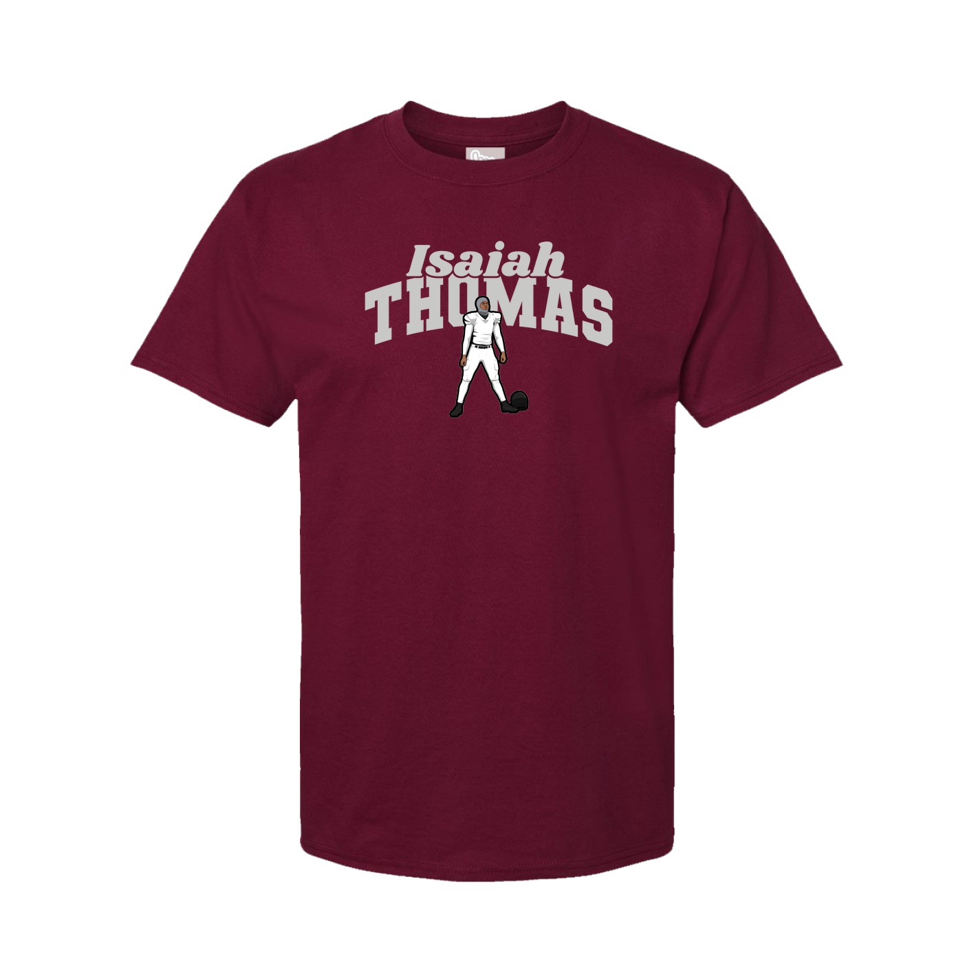Tee — Signature Arch in Cardinal