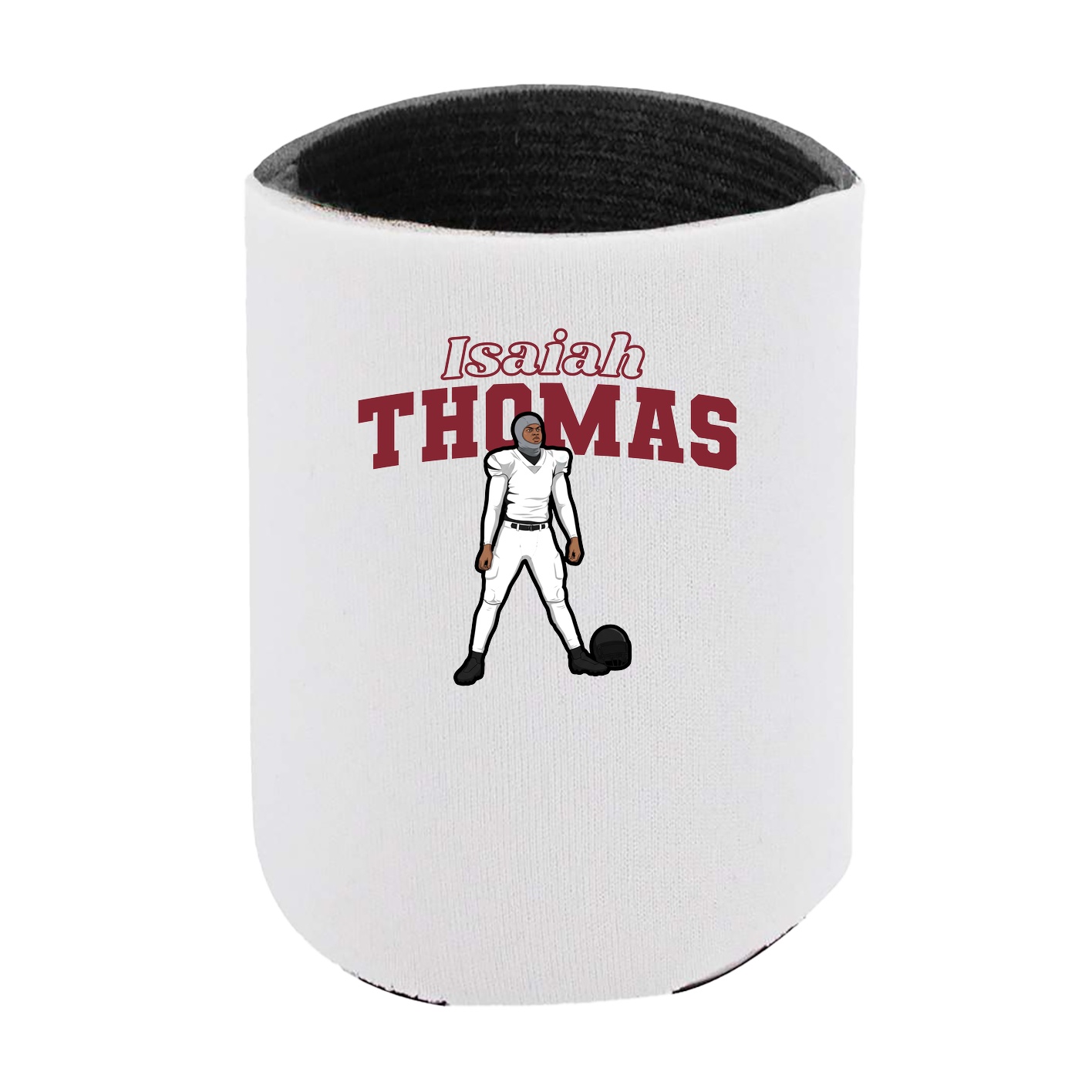 Can Holder — Name Arch in White