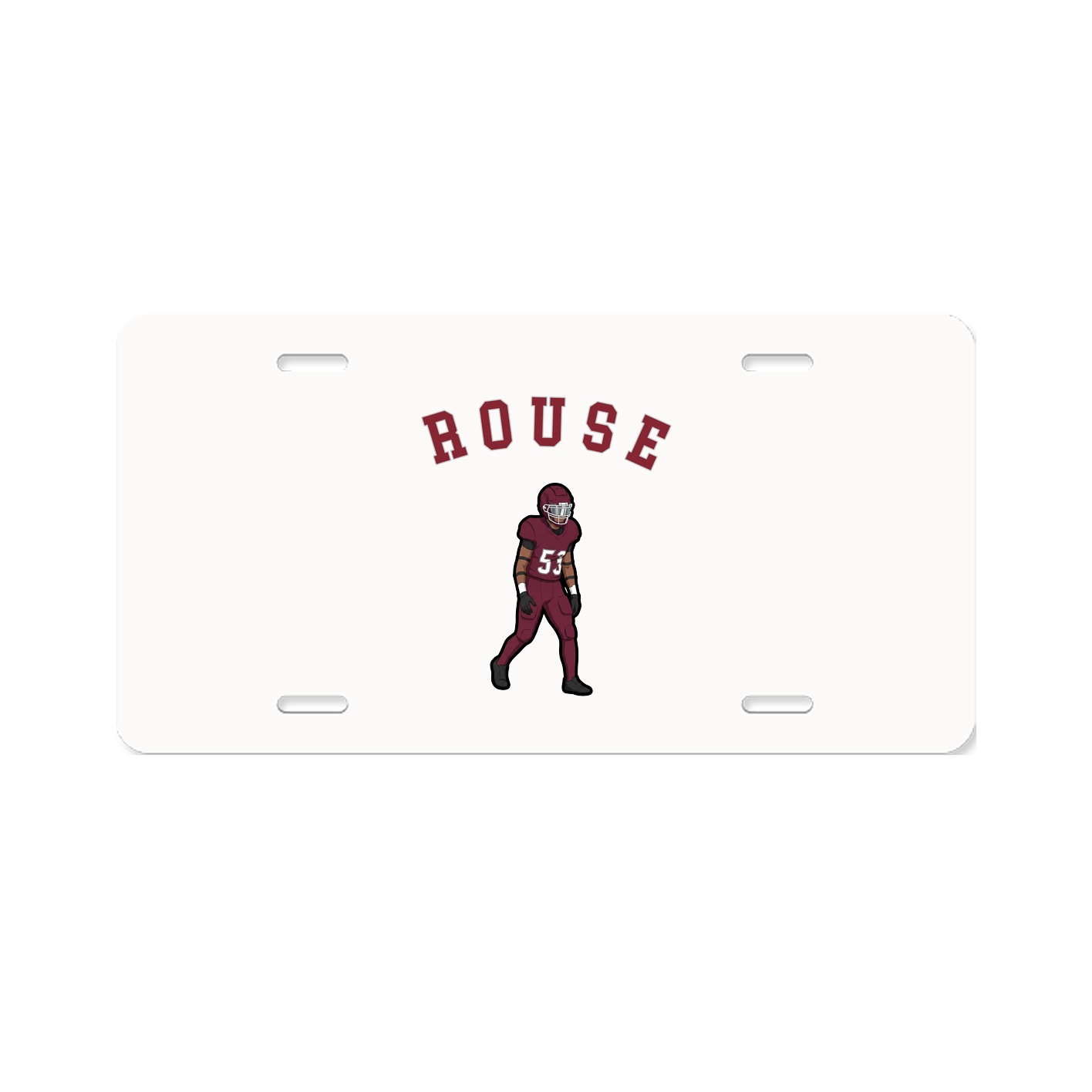 License Plate — Shirsey Arch in Classic