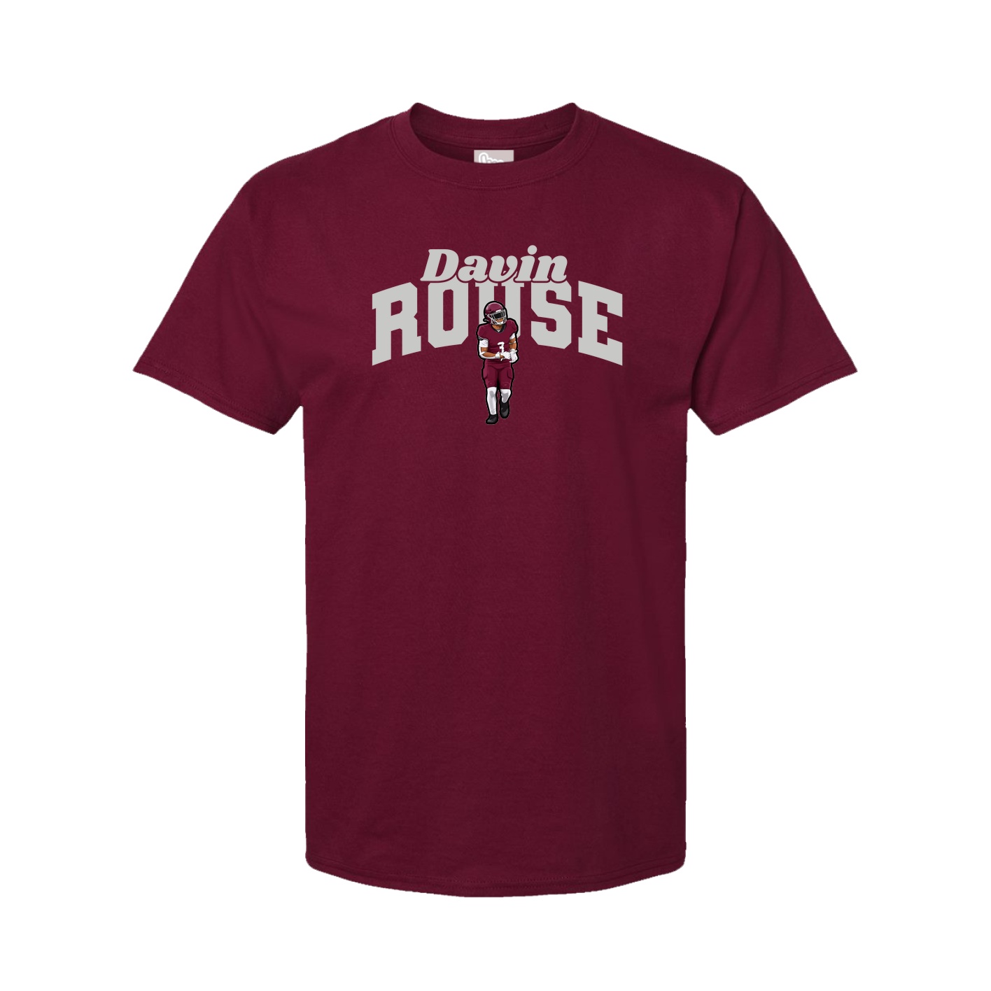 Tee — Signature Arch in Cardinal