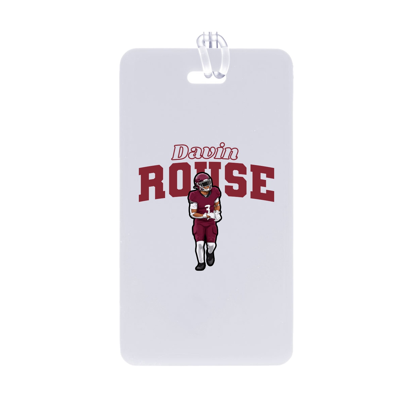 Bag Tag — Name Arch in Classic