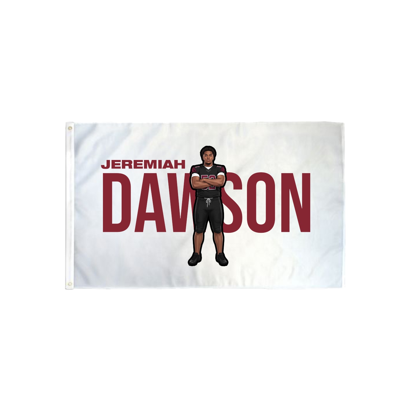 3x5 Flag — Player Name in Classic