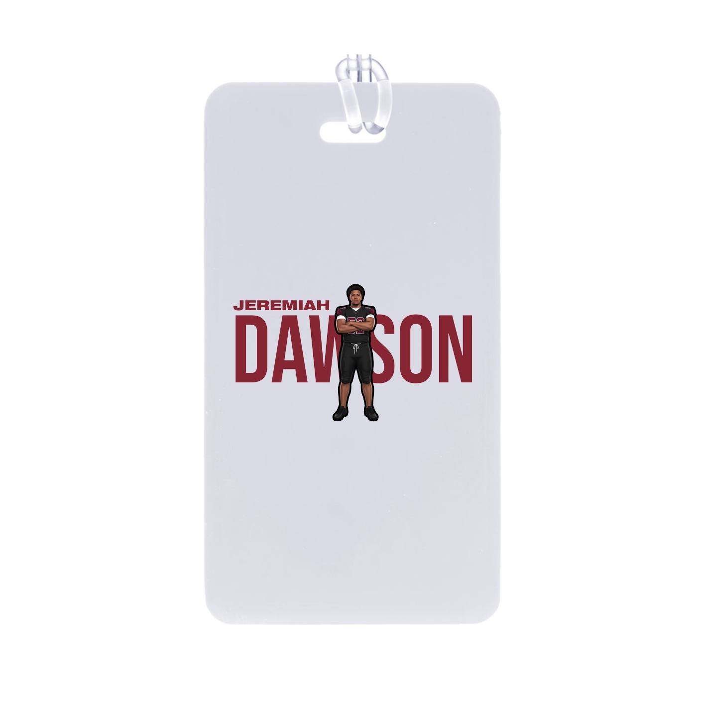 Bag Tag — Player Name in Classic
