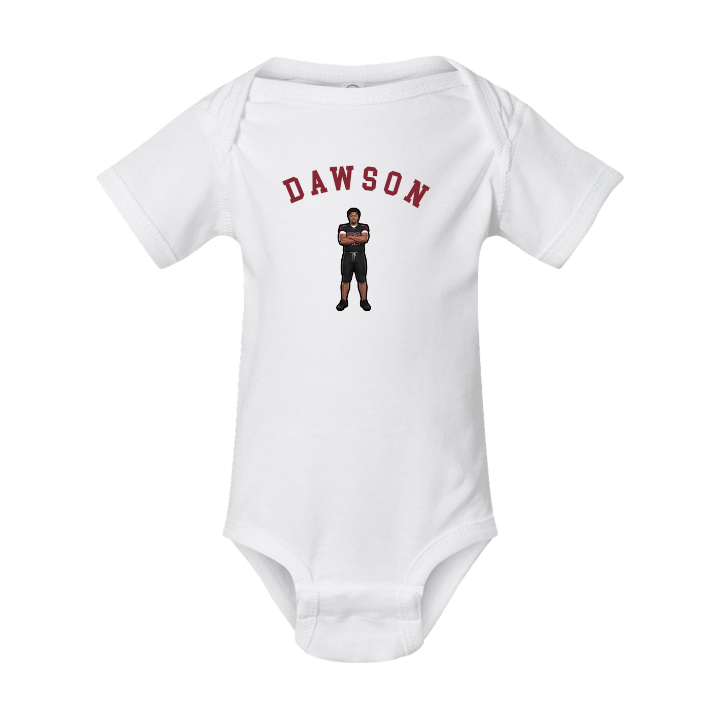 Baby Onesie — Shirsey Arch in White